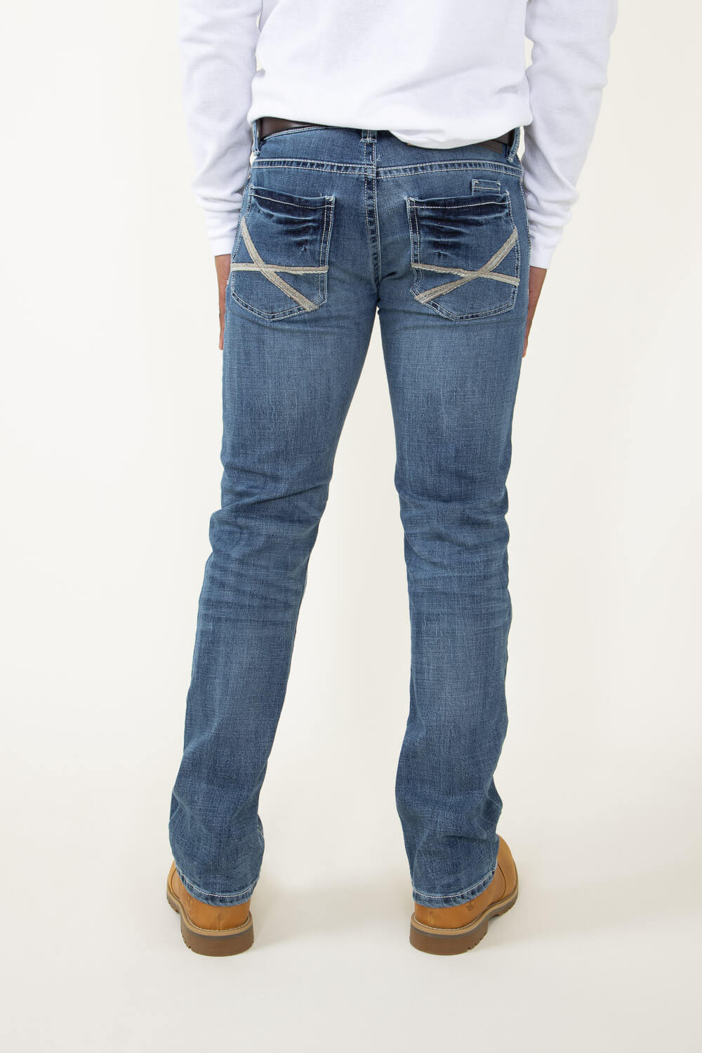 Lucky Brand Zipper Fly Classic, Straight Leg Jeans for Men