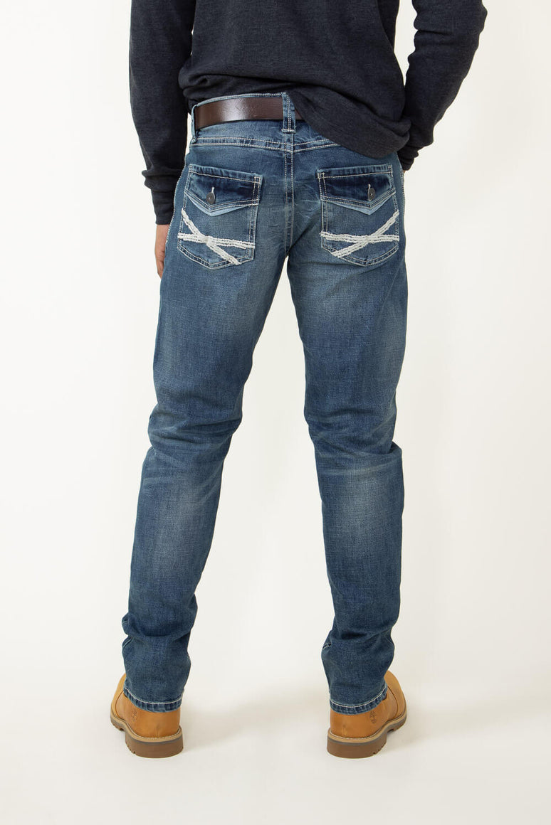 Axel Jeans Danny Athletic Jeans for Men | AXMB0038-RUNOFF – Glik's