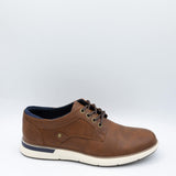 B52 by Bullboxer Lace Up Shoes for Men in Cognac