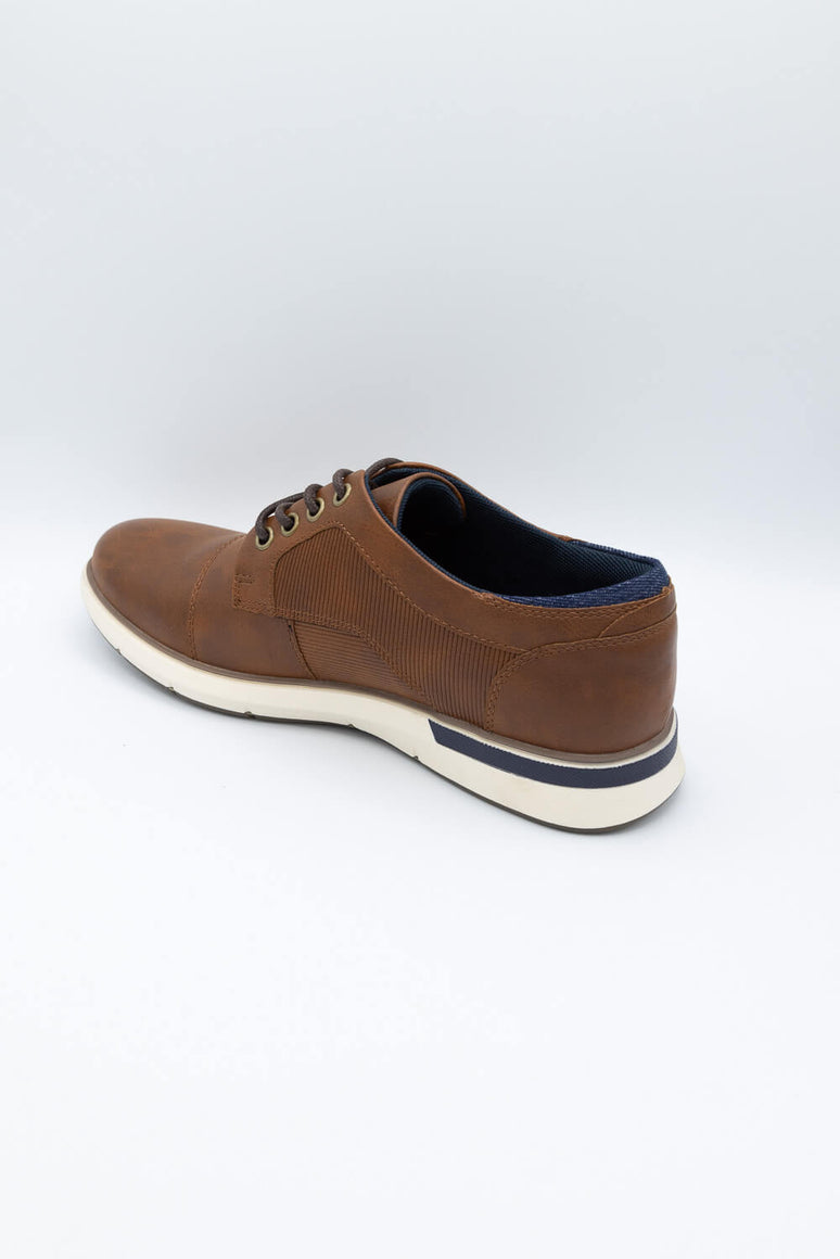 B52 by Bullboxer Lace Up Shoes for Men in Cognac | 934-X2-5283A-COGNAC ...