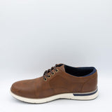 B52 by Bullboxer Lace Up Shoes for Men in Cognac