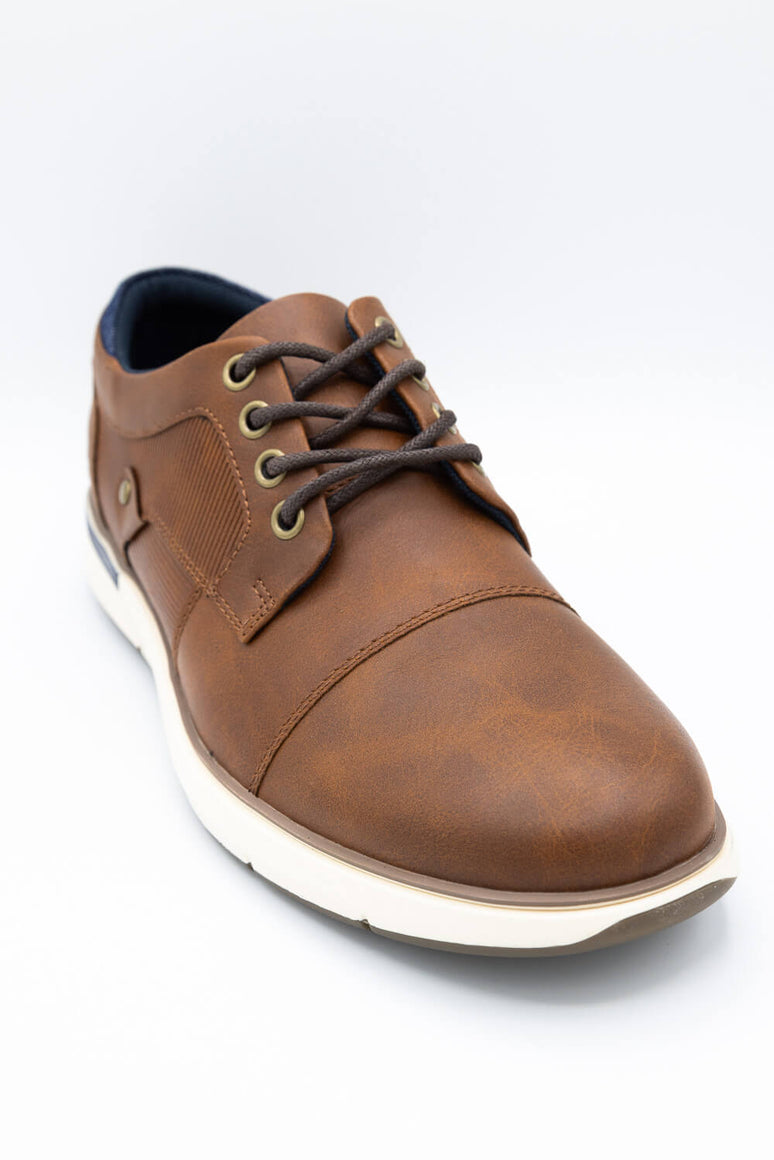 B52 by Bullboxer Lace Up Shoes for Men in Cognac | 934-X2-5283A-COGNAC ...