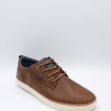 B52 by Bullboxer Lace Up Slip On Shoes for Men in Cognac