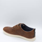 B52 by Bullboxer Lace Up Slip On Shoes for Men in Cognac