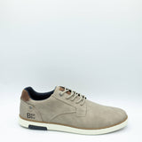 B52 by Bullboxer Lace Up Slip On Shoes for Men in Puddy Grey