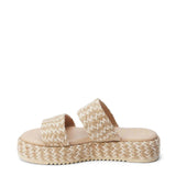 Beach by Matisse Borderline Jute Platform Sandals for Women in Natural