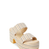 Beach by Matisse Ocean Ave Platform Heels for Women in Ivory