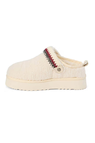 Beach By Matisse Storm Sherpa Slippers for Women in Natural