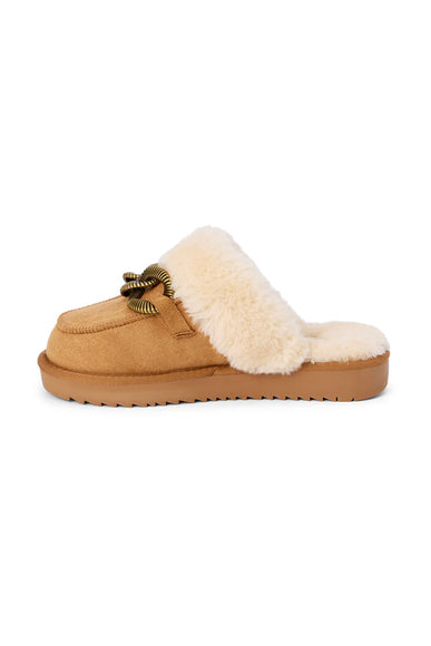 Beach by Matisse Taos Chain Slippers for Women in Chestnut