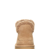 Bearpaw Maeve Platform Lo Booties for Women in Iced Coffee Solid