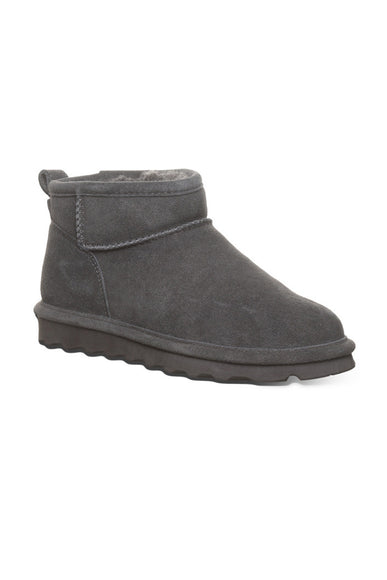 Bearpaw Shorty Wide Ankle Booties for Women in Graphite