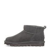 Bearpaw Shorty Wide Ankle Booties for Women in Graphite