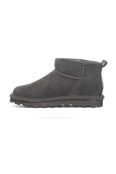 Bearpaw Shorty Wide Ankle Booties for Women in Graphite