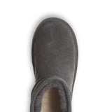 Bearpaw Shorty Wide Ankle Booties for Women in Graphite