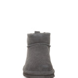 Bearpaw Shorty Wide Ankle Booties for Women in Graphite