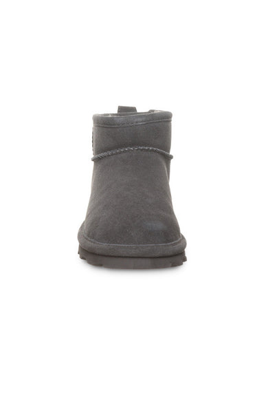 Bearpaw Shorty Wide Ankle Booties for Women in Graphite