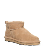 Bearpaw Shorty Ankle Booties for Women in Iced Coffee