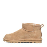 Bearpaw Shorty Ankle Booties for Women in Iced Coffee