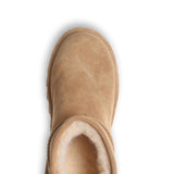 Bearpaw Shorty Ankle Booties for Women in Iced Coffee