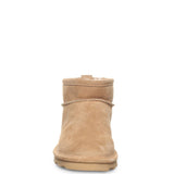 Bearpaw Shorty Ankle Booties for Women in Iced Coffee