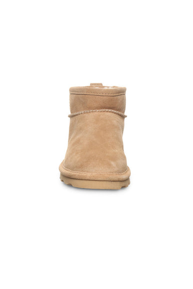 Bearpaw Shorty Ankle Booties for Women in Iced Coffee