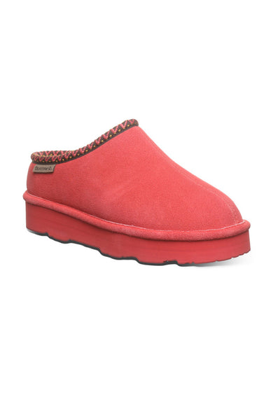 Bearpaw Martis Platform Slipper Clogs for Women in Guava