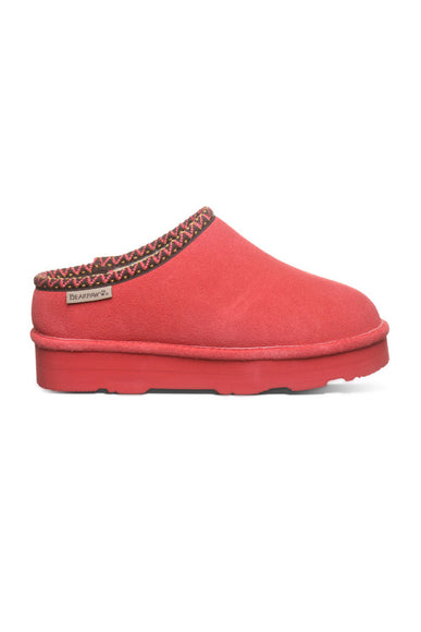 Bearpaw Martis Platform Slipper Clogs for Women in Guava