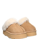 Bearpaw Retro Loki Slippers for Women in Iced Coffee Solid