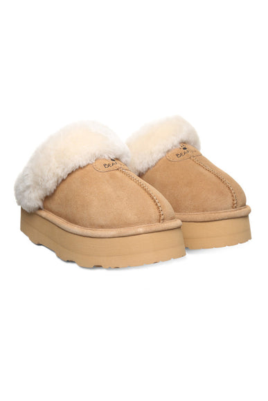 Bearpaw Retro Loki Slippers for Women in Iced Coffee Solid