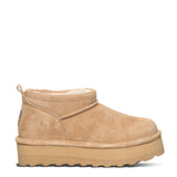 Bearpaw Retro Super Shorty Ankle Booties for Women in Iced Coffee