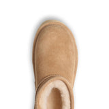 Bearpaw Retro Super Shorty Ankle Booties for Women in Iced Coffee