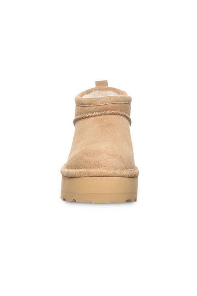 Bearpaw Retro Super Shorty Ankle Booties for Women in Iced Coffee