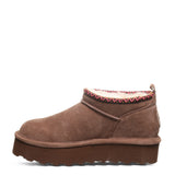 Bearpaw Retro Super Shorty Deco Slipper Clogs for Women in Cocoa