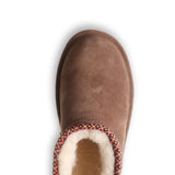 Bearpaw Retro Super Shorty Deco Slipper Clogs for Women in Cocoa