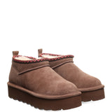 Bearpaw Retro Super Shorty Deco Slipper Clogs for Women in Cocoa