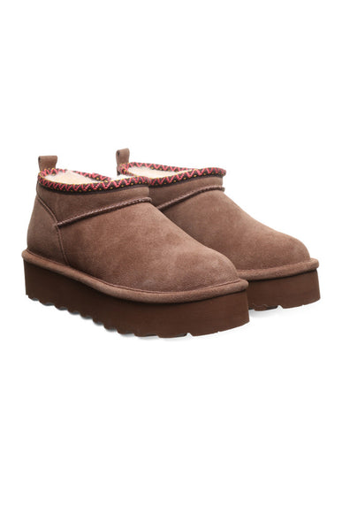 Bearpaw Retro Super Shorty Deco Slipper Clogs for Women in Cocoa