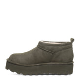 Bearpaw Retro Super Shorty Vegan Ankle Booties for Women in Algae