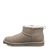 Bearpaw Shorty Ankle Booties for Women in Mushroom