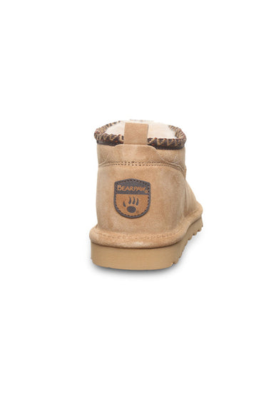 Bearpaw Super Shorty Deco Ankle Booties for Women in Iced Coffee