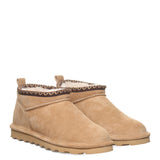 Bearpaw Super Shorty Deco Ankle Booties for Women in Iced Coffee