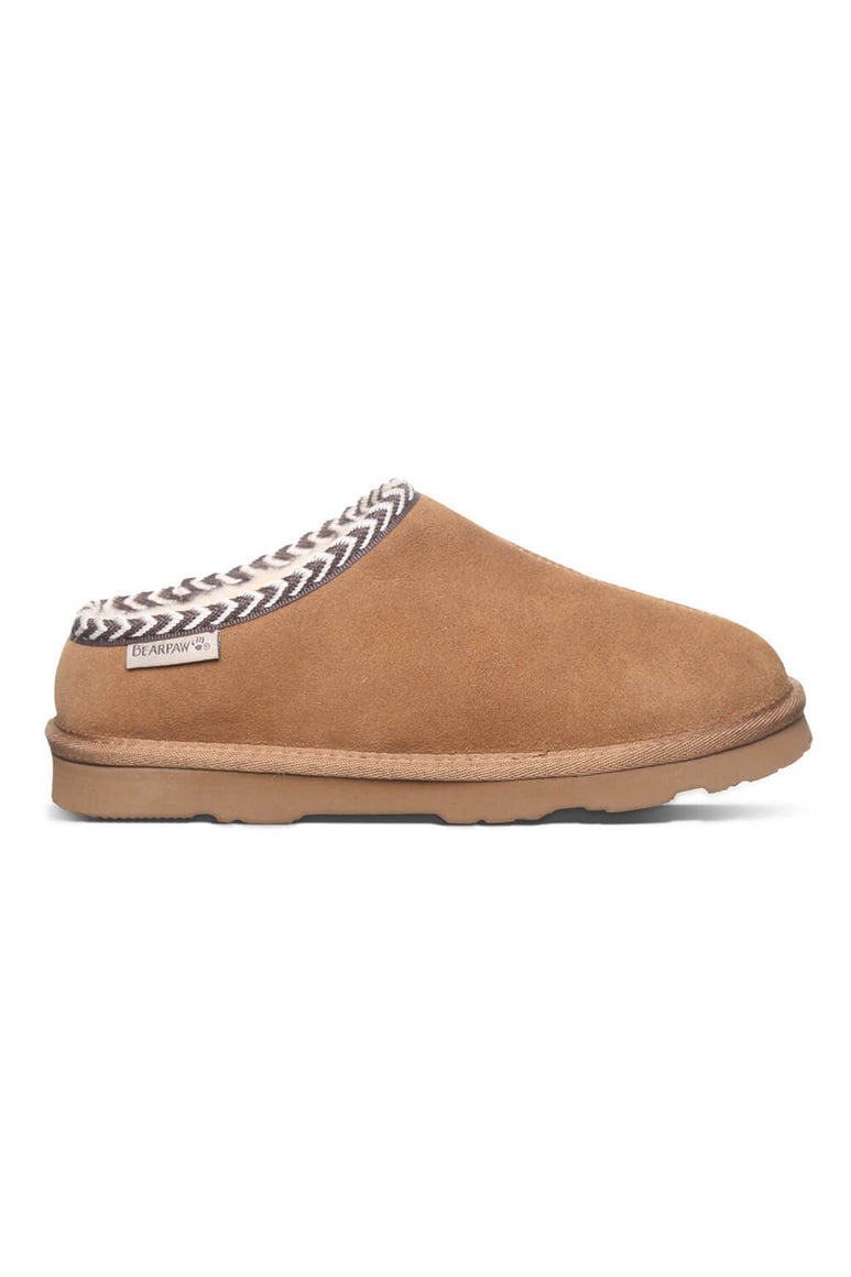 Bearpaw Tabitha Slipper Clogs for Women in Brown | 2973W-220 HICKORY ...