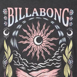 Billabong Youth Full Sun Graphic T-Shirt for Girls in Black Sands