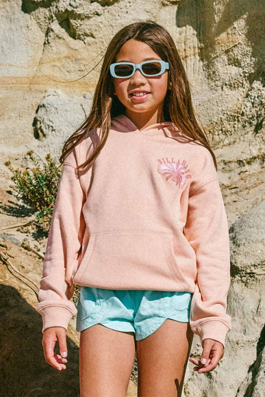 Billabong Youth Feelin’ Free Sweatshirt for Girls in Soft Peach