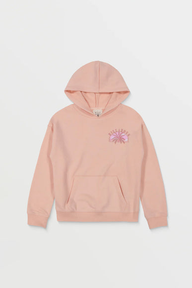 Billabong Youth Feelin’ Free Sweatshirt for Girls in Soft Peach