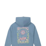 Billabong Youth Full Sun Graphic Hoodie for Girls in Blue