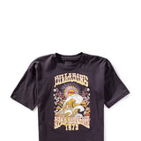 Billabong Youth Stay Sunshine Oversized Boyfriend T-Shirt for Girls in Black Sands