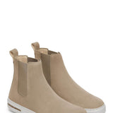 Birkenstock Bend Chelsea Suede Booties for Women in Taupe