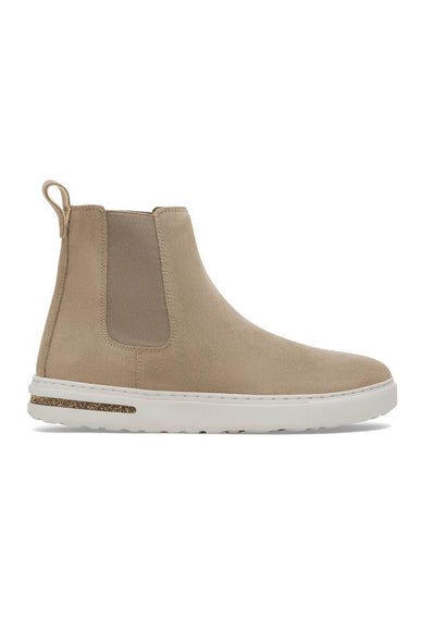 Birkenstock Bend Chelsea Suede Booties for Women in Taupe