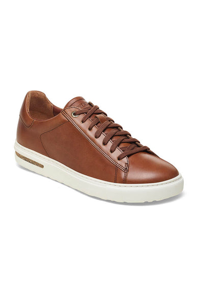 Birkenstock Bend Low Leather Shoes for Men in Cognac