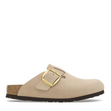 Birkenstock Boston Big Buckle Clogs for Women in Sandcastle